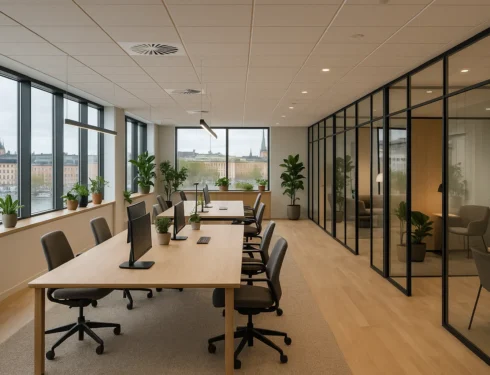 Effekten av ekonomisk stabilitet på Stockholms marknad för coworking spaces